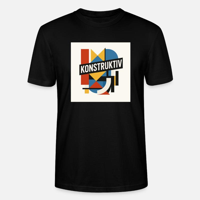 constructif - T-shirt bio CRAFTER Stanley Stella Unisexe - noir