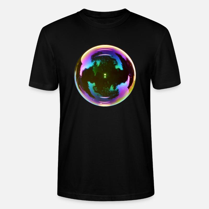 bubble - Stanley/Stella Unisex Bio-T-Shirt CRAFTER - Schwarz