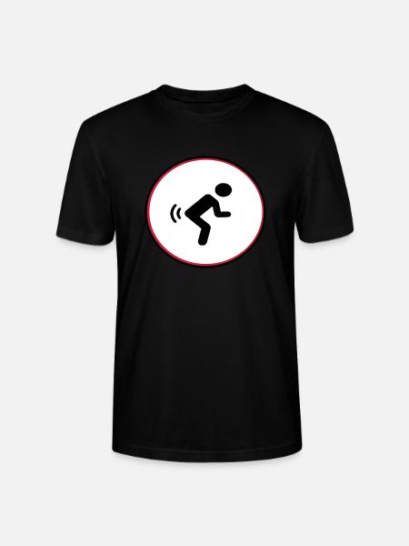 fart - Stanley/Stella CRAFTER Unisex Organic T-Shirt - black