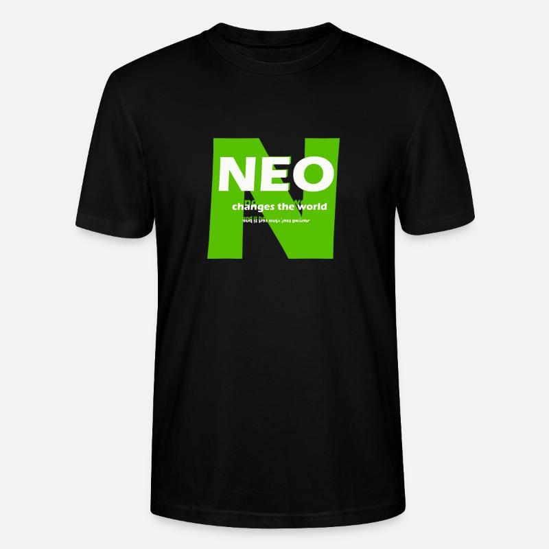 Neo changes the world - T-shirt bio CRAFTER Stanley Stella Unisexe - noir