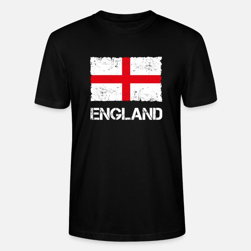 Angleterre - T-shirt bio CRAFTER Stanley Stella Unisexe - noir