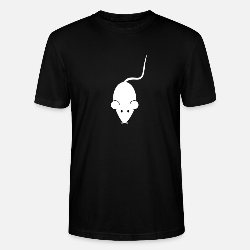 Maus - Stanley/Stella Unisex Bio-T-Shirt CRAFTER - Schwarz