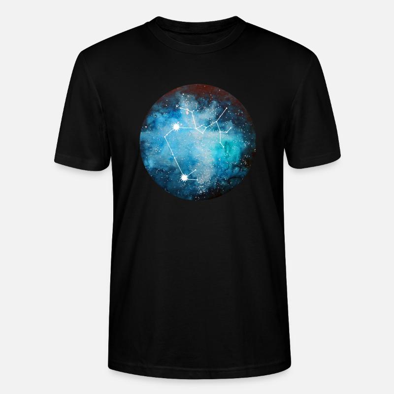 sternzeichen Schütze - Stanley/Stella Unisex Bio-T-Shirt CRAFTER - Schwarz
