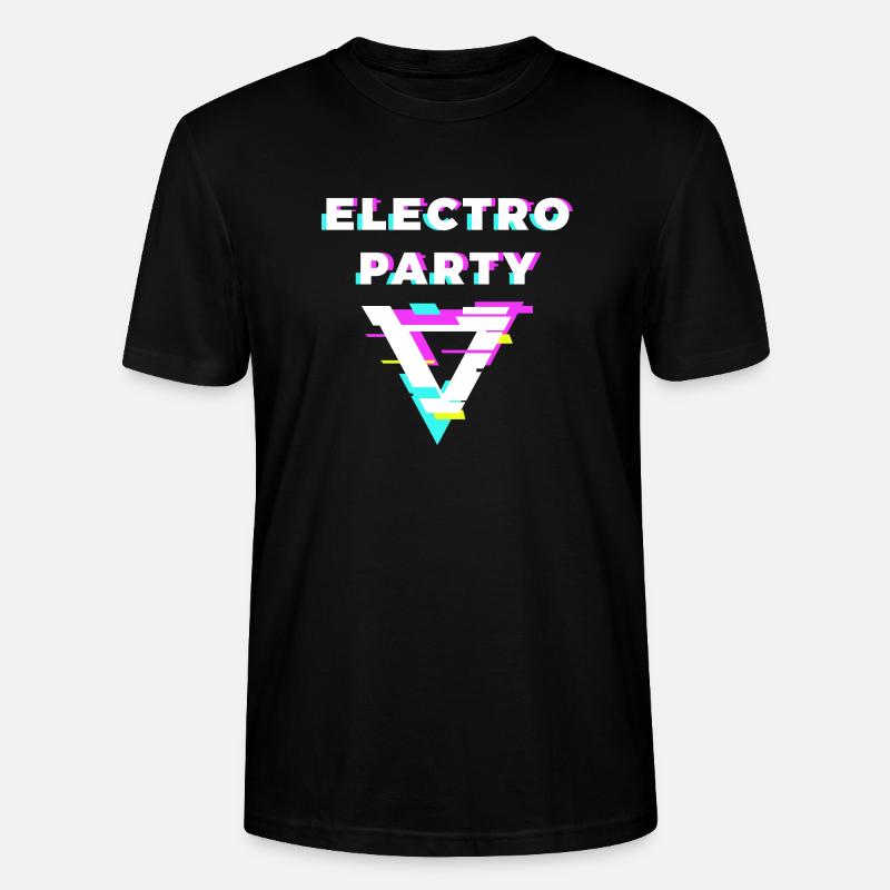 Electro Party - Stanley/Stella Unisex Bio-T-Shirt CRAFTER - Schwarz