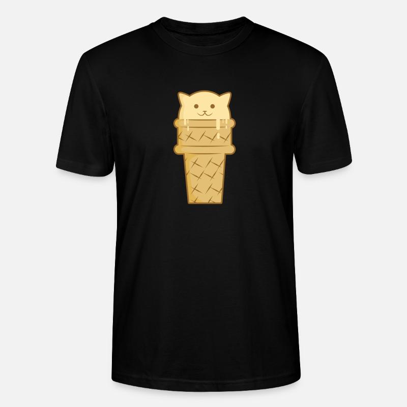 Katzenhörnchen - Stanley/Stella Unisex Bio-T-Shirt CRAFTER - Schwarz