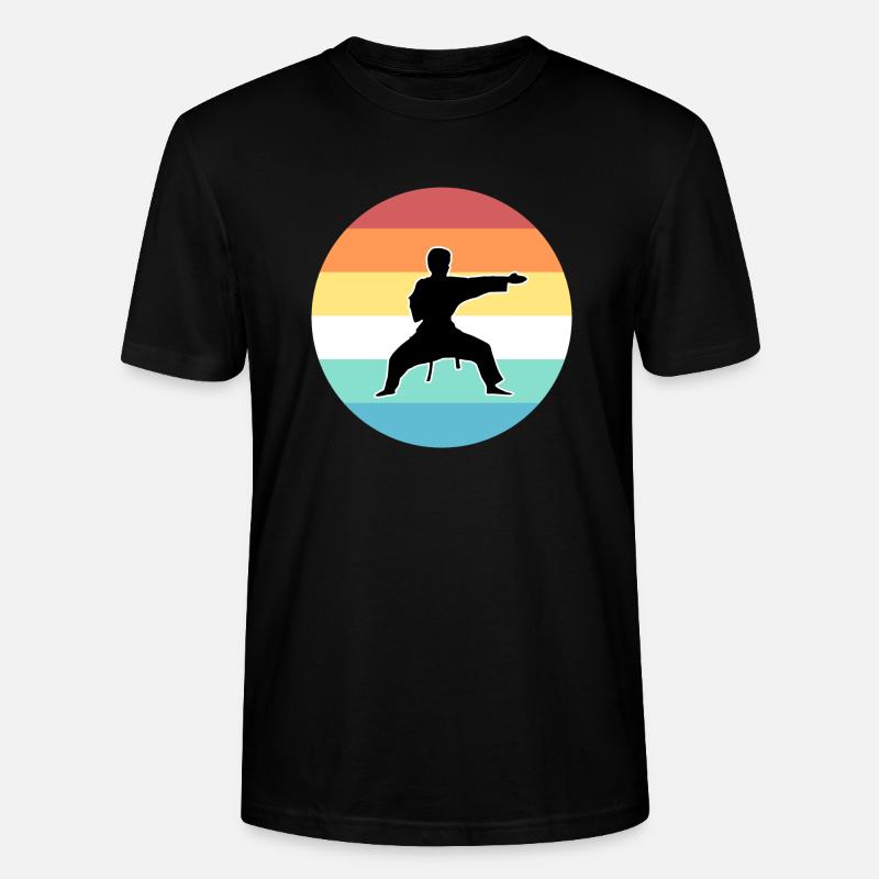 Karate - Stanley/Stella Unisex Bio-T-Shirt CRAFTER - Schwarz