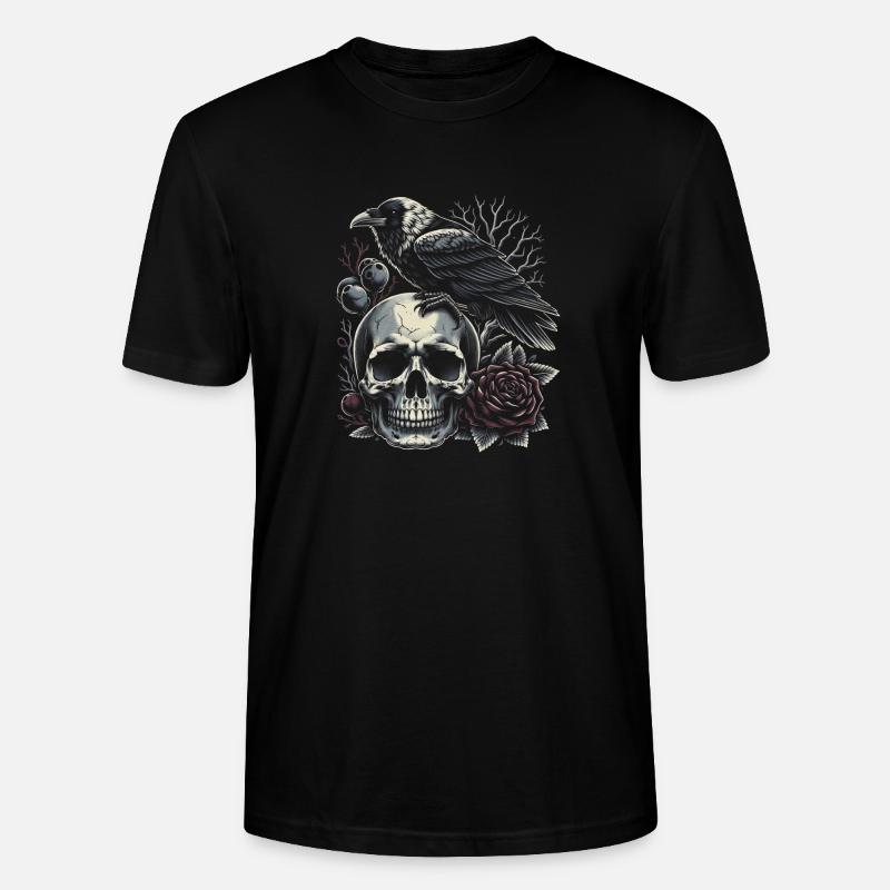 Ewige Ruhe - Stanley/Stella Unisex Bio-T-Shirt CRAFTER - Schwarz