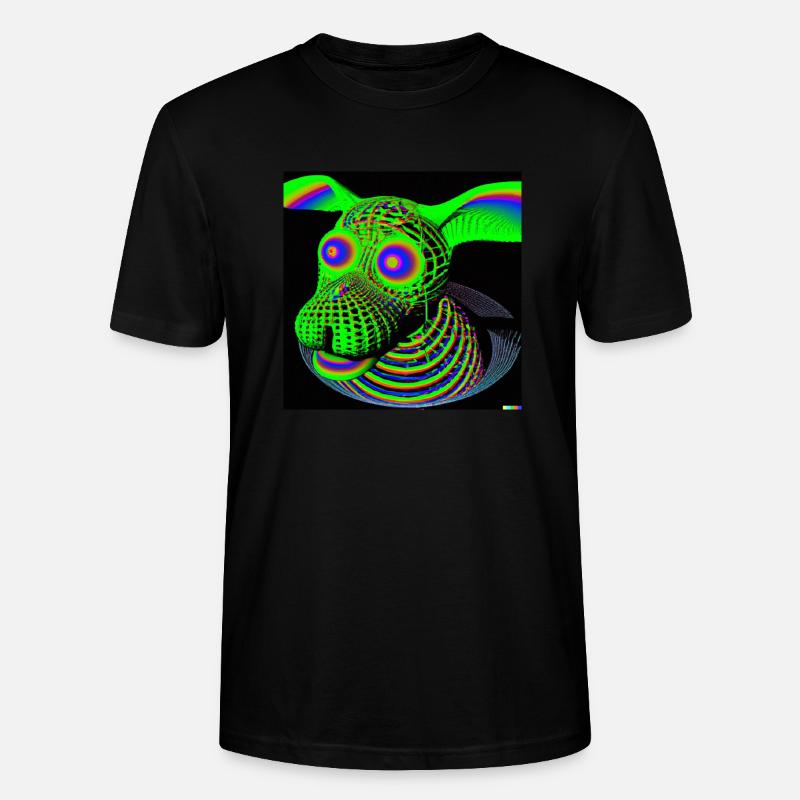 Neondoge 2 - Stanley/Stella Unisex Bio-T-Shirt CRAFTER - Schwarz