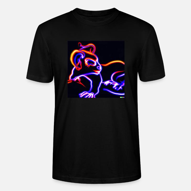 Neon Widder - Stanley/Stella Unisex Bio-T-Shirt CRAFTER - Schwarz