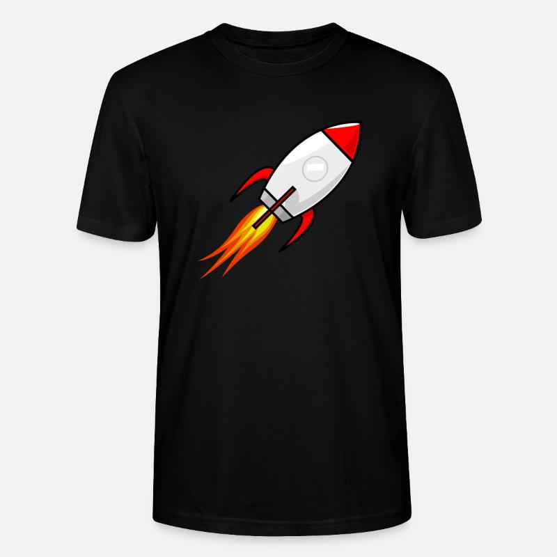 Fusée - T-shirt bio CRAFTER Stanley Stella Unisexe - noir