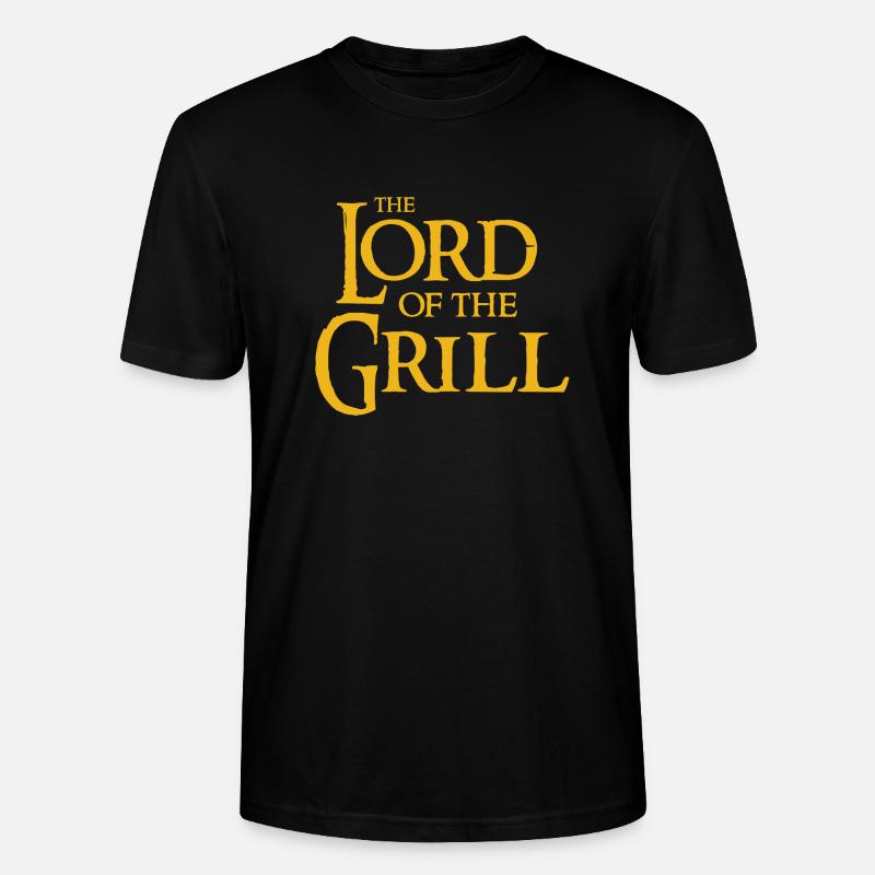 le seigneur du grill - T-shirt bio CRAFTER Stanley Stella Unisexe - noir