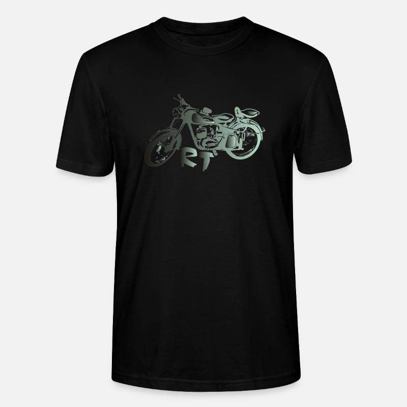 MZ RT - Stanley/Stella Unisex Bio-T-Shirt CRAFTER - Schwarz