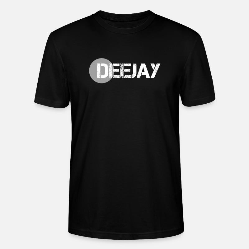 Deejay - Discjockey Edition - Stanley/Stella Unisex Bio-T-Shirt CRAFTER - Schwarz