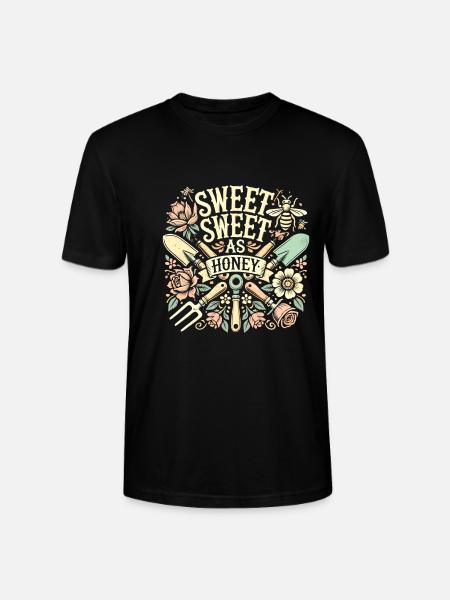 Garten - Stanley/Stella Unisex Bio-T-Shirt CRAFTER - Schwarz