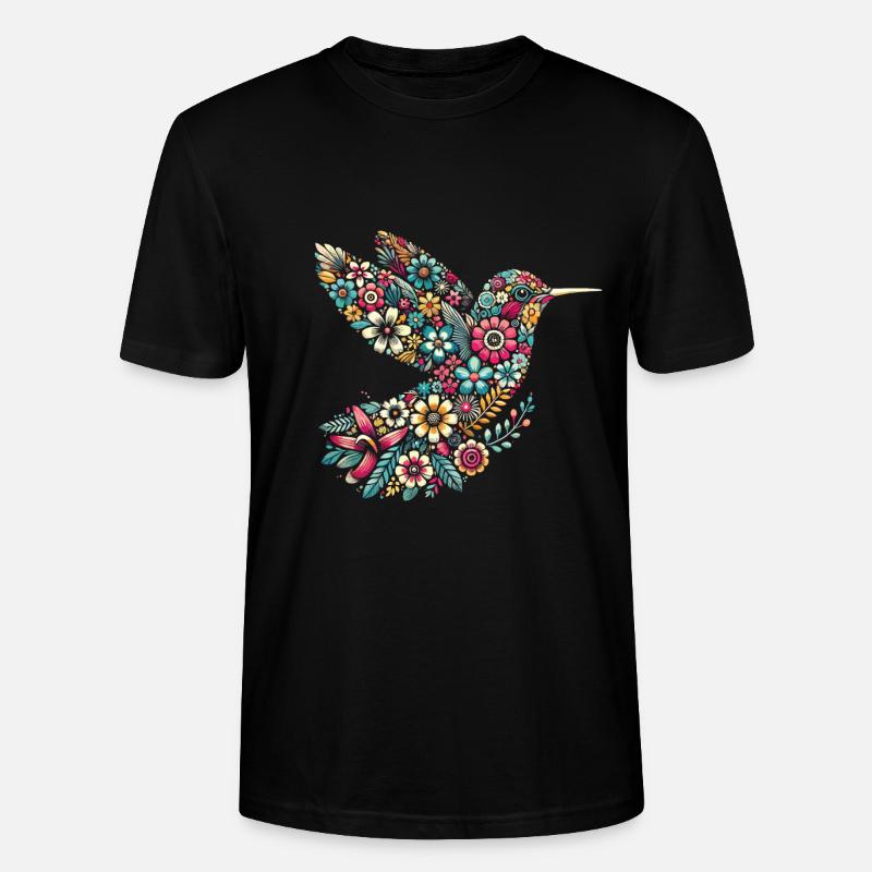 Exotic - Stanley/Stella CRAFTER Unisex Organic T-Shirt - black