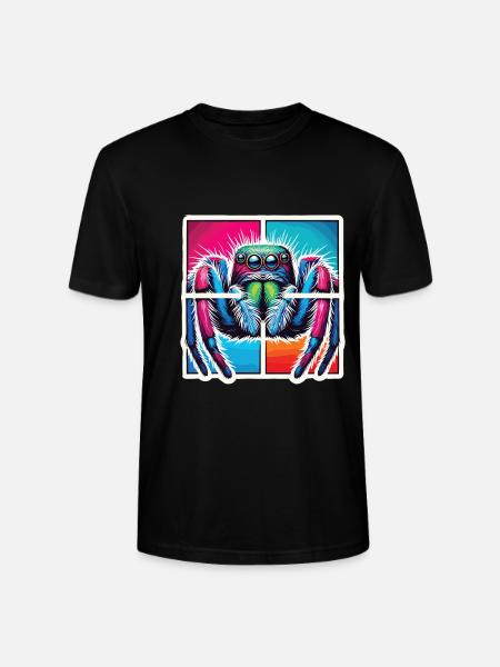 Spider - Stanley/Stella CRAFTER Unisex Organic T-Shirt - black