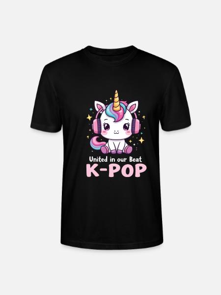 K-Pop - Stanley/Stella CRAFTER Unisex Organic T-Shirt - black