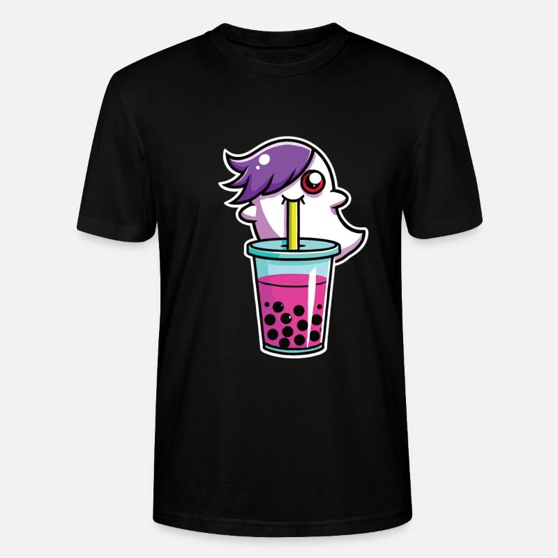 Bubble Tea - Stanley/Stella Unisex Bio-T-Shirt CRAFTER - Schwarz