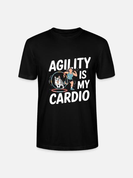 Agility - Stanley/Stella CRAFTER Unisex Organic T-Shirt - black