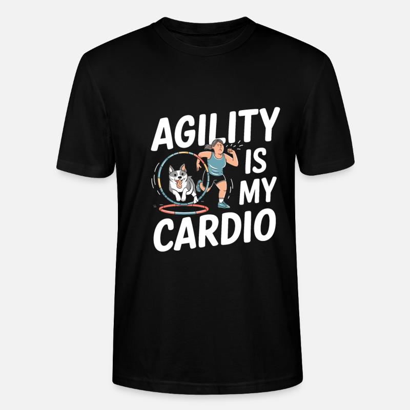 Agility - Stanley/Stella Unisex Bio-T-Shirt CRAFTER - Schwarz