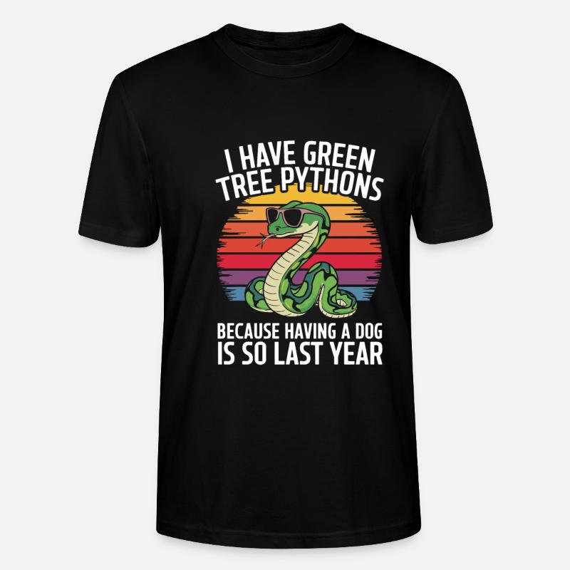 Serpent - T-shirt bio CRAFTER Stanley Stella Unisexe - noir