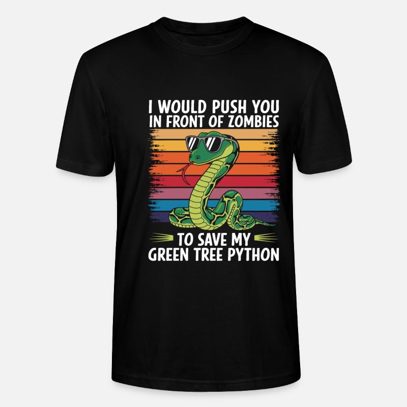 Serpent - T-shirt bio CRAFTER Stanley Stella Unisexe - noir