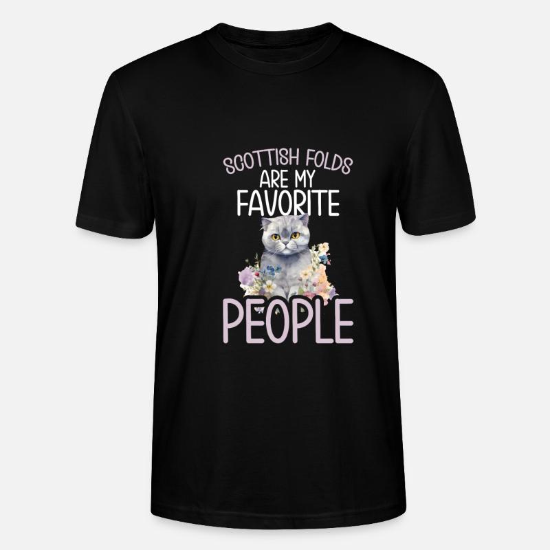 Chat - T-shirt bio CRAFTER Stanley Stella Unisexe - noir