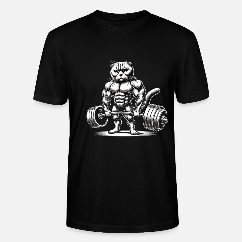 Chat - T-shirt bio CRAFTER Stanley Stella Unisexe - noir