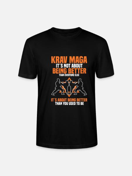 Krav Maga - Stanley/Stella Unisex Bio-T-Shirt CRAFTER - Schwarz