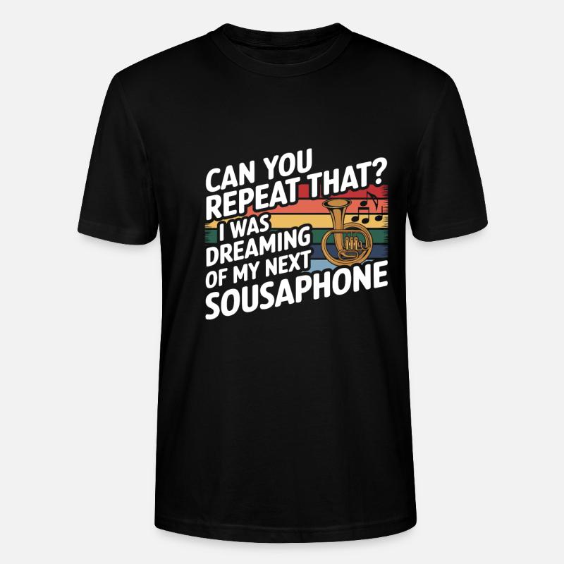 Sousaphone - Stanley/Stella Unisex Bio-T-Shirt CRAFTER - Schwarz