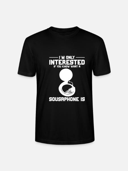 Sousaphone - Stanley/Stella CRAFTER Unisex Organic T-Shirt - black