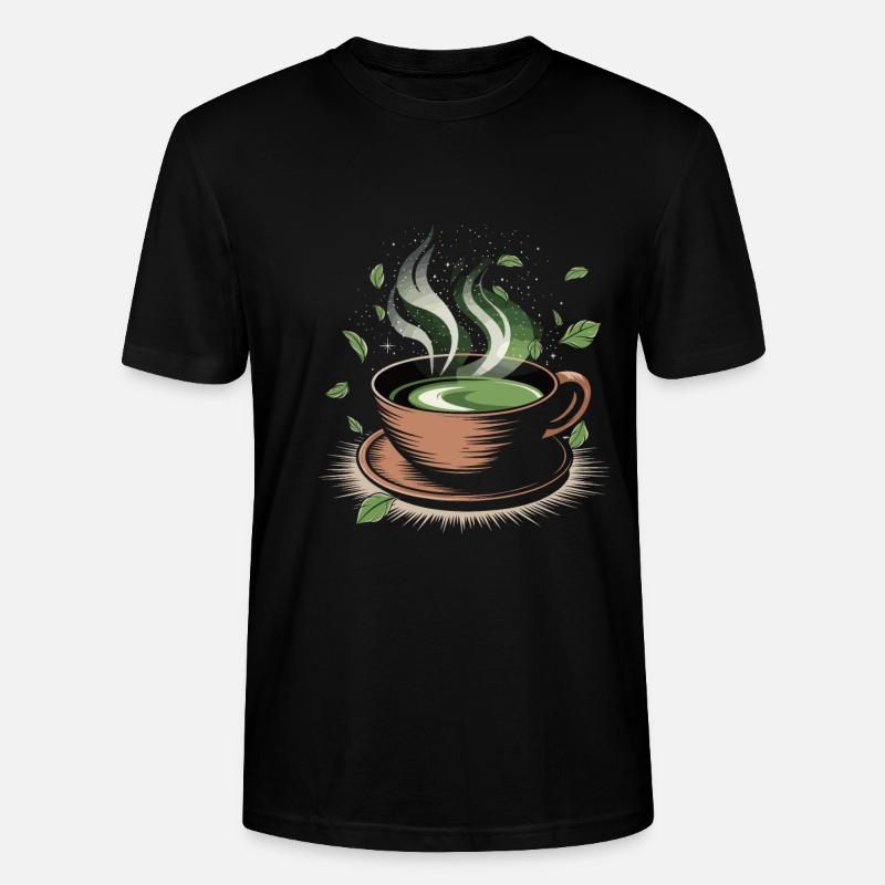Matcha - Stanley/Stella Unisex Bio-T-Shirt CRAFTER - Schwarz