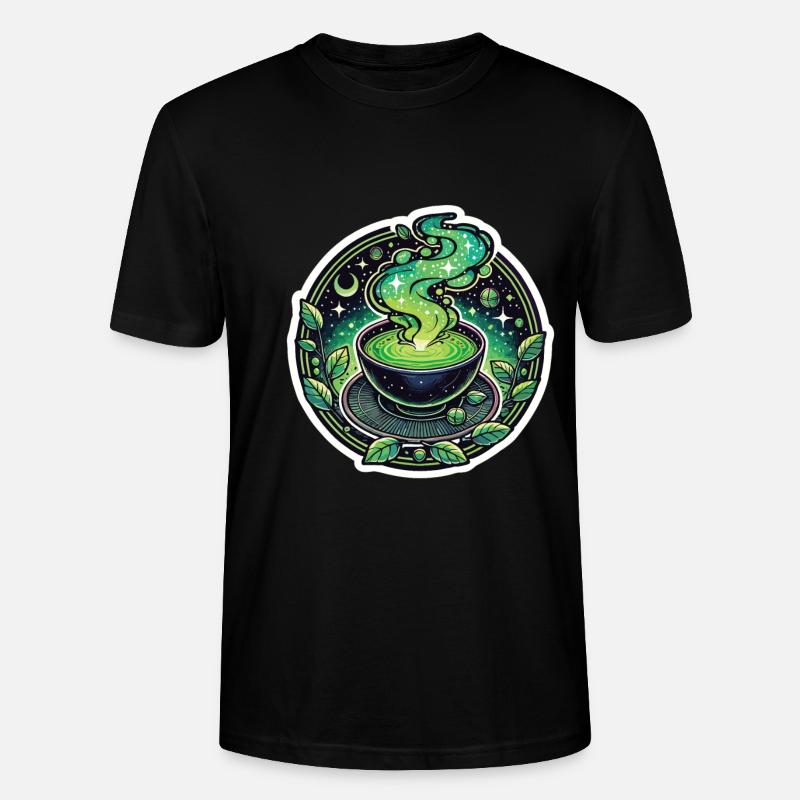 Matcha - Stanley/Stella Unisex Bio-T-Shirt CRAFTER - Schwarz