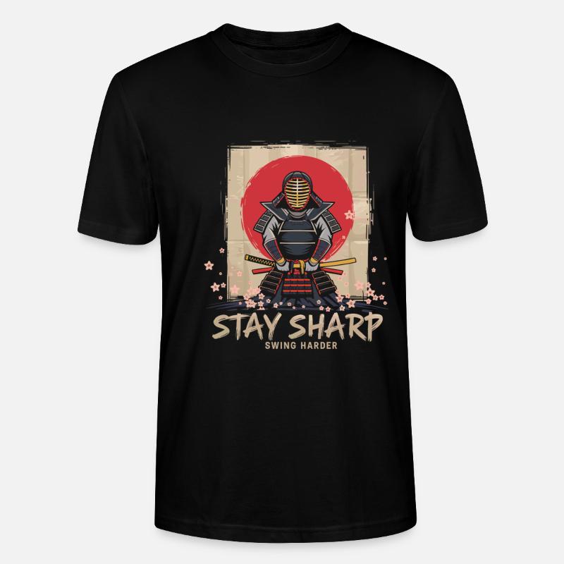 Kendo - Stanley/Stella Unisex Bio-T-Shirt CRAFTER - Schwarz