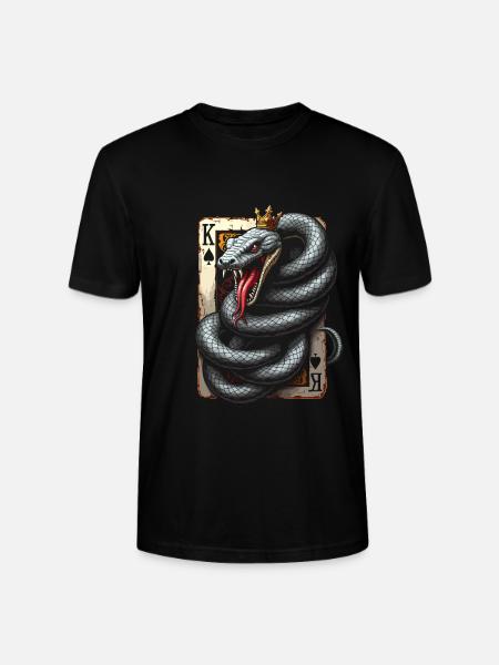 Card game - Stanley/Stella CRAFTER Unisex Organic T-Shirt - black