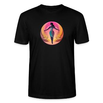 Frauen Gleichberechtigung - Stanley/Stella Unisex Bio-T-Shirt CRAFTER - Schwarz - Vorne - Alina (178cm) & Michal (187cm)
