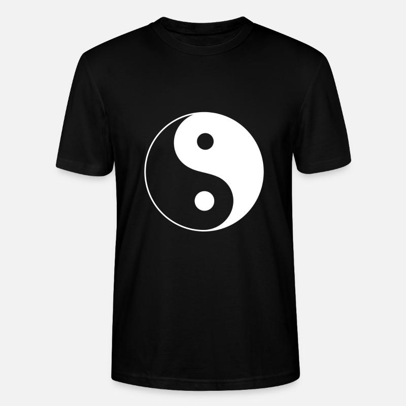 Yin Yang - Stanley/Stella Unisex Bio-T-Shirt CRAFTER - Schwarz