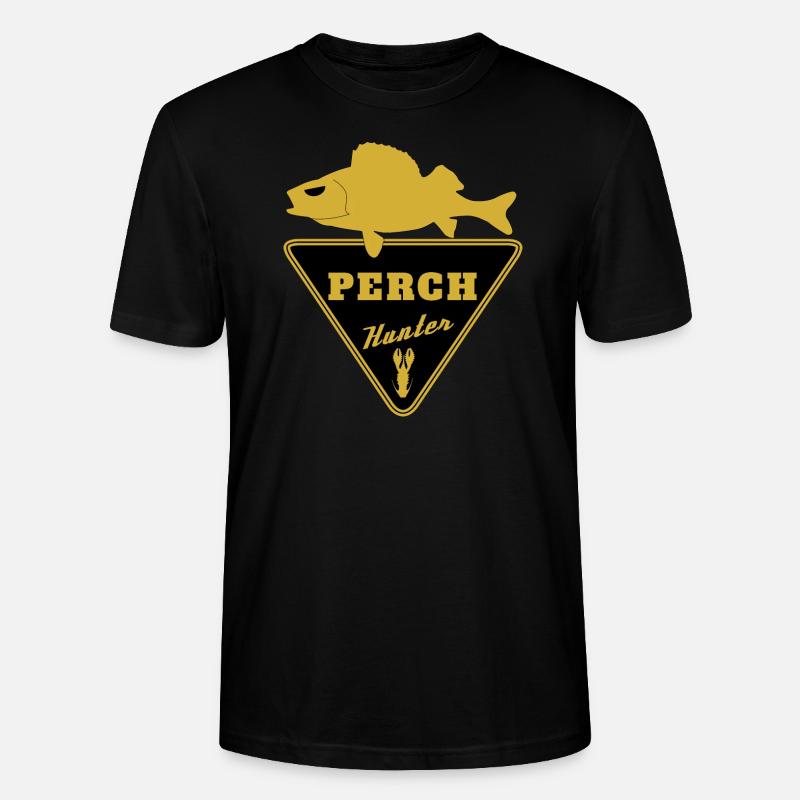 Perch Hunter Batch 2 - T-shirt bio CRAFTER Stanley Stella Unisexe - noir