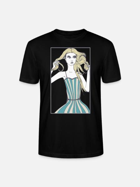 Goldloeckchen - Stanley/Stella Unisex Bio-T-Shirt CRAFTER - Schwarz