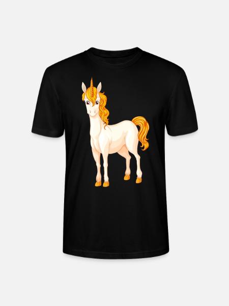 Unicorn - Stanley/Stella Unisex Bio-T-Shirt CRAFTER - Schwarz