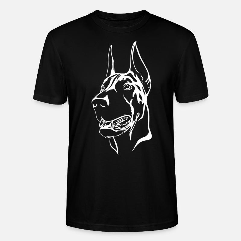 Dobermann - Stanley/Stella Unisex Bio-T-Shirt CRAFTER - Schwarz