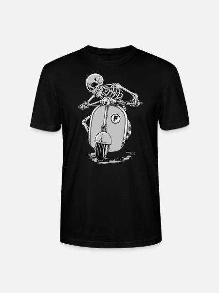 Moto-kranium - Stanley Stella CRAFTER unisex økologisk-T-shirt - sort