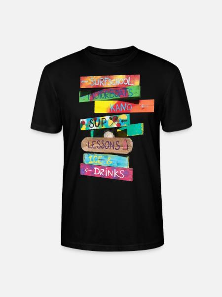 Summertime - Stanley/Stella Unisex Bio-T-Shirt CRAFTER - Schwarz