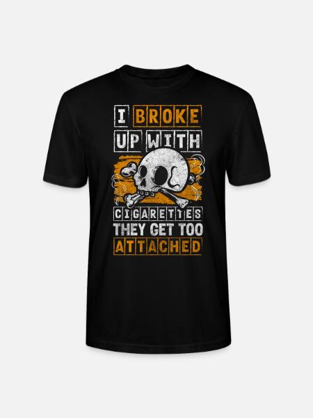 Nichtraucher Tabak - Stanley/Stella Unisex Bio-T-Shirt CRAFTER - Schwarz