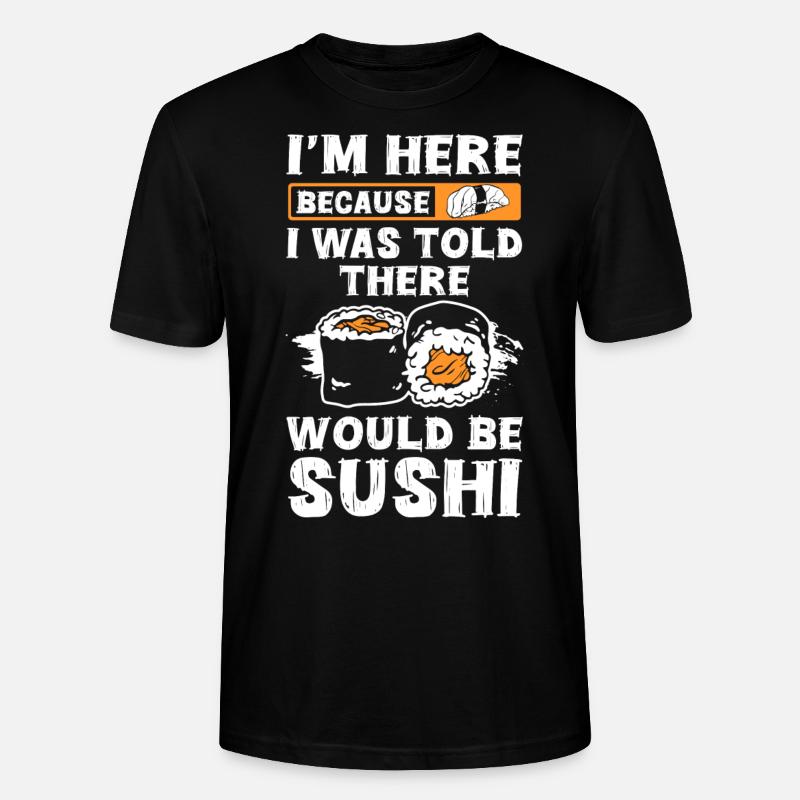 Japanisch Reis Lecker Stäbchen - Stanley/Stella Unisex Bio-T-Shirt CRAFTER - Schwarz