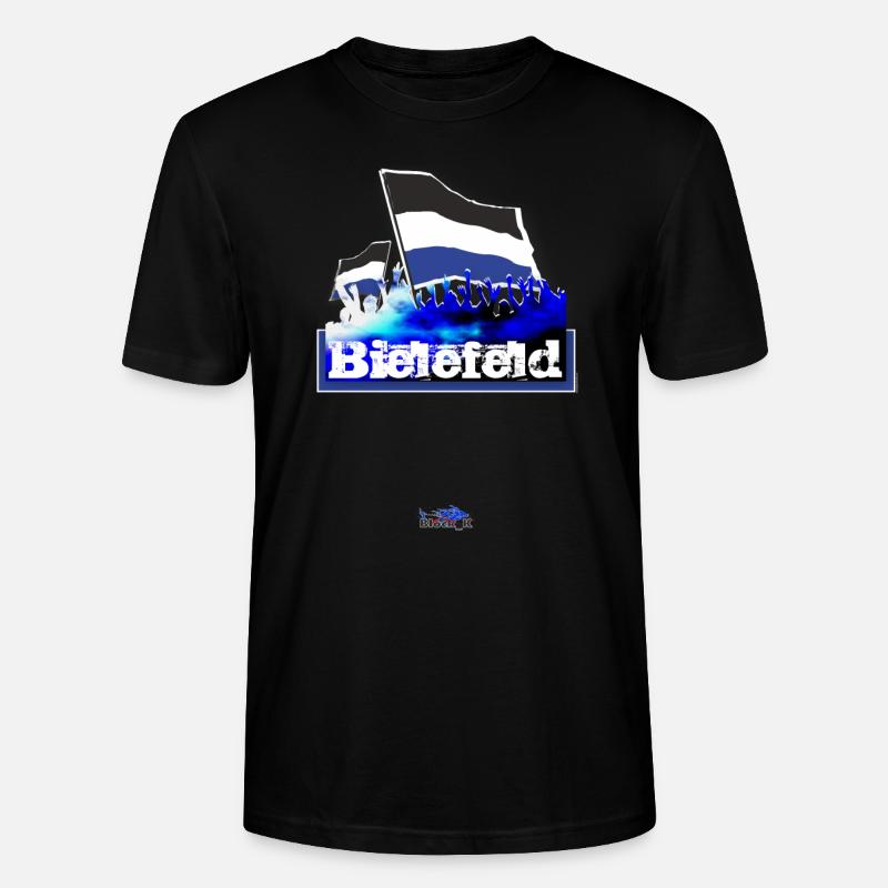 bielefeld - Stanley/Stella Unisex Bio-T-Shirt CRAFTER - Schwarz