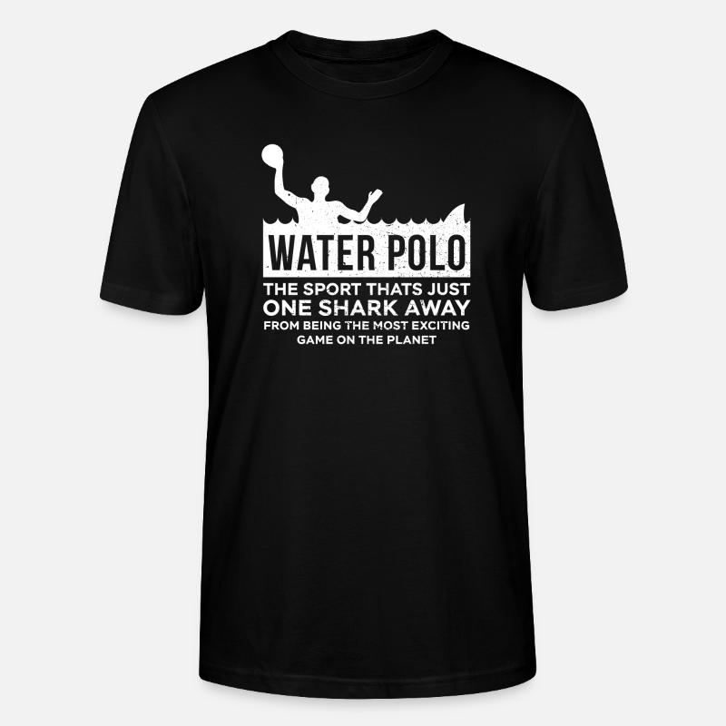 Water Polo - Stanley/Stella Unisex Bio-T-Shirt CRAFTER - Schwarz