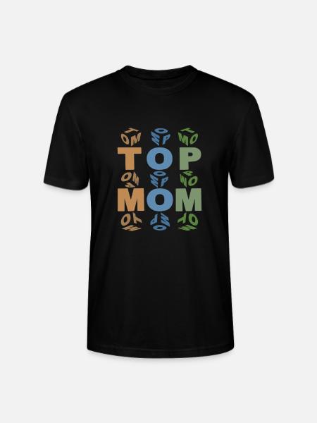 TOP-MAMA-TOP-MOM - Stanley/Stella Unisex Bio-T-Shirt CRAFTER - Schwarz