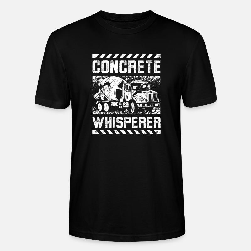 Chuchoteur de concréation - T-shirt bio CRAFTER Stanley Stella Unisexe - noir