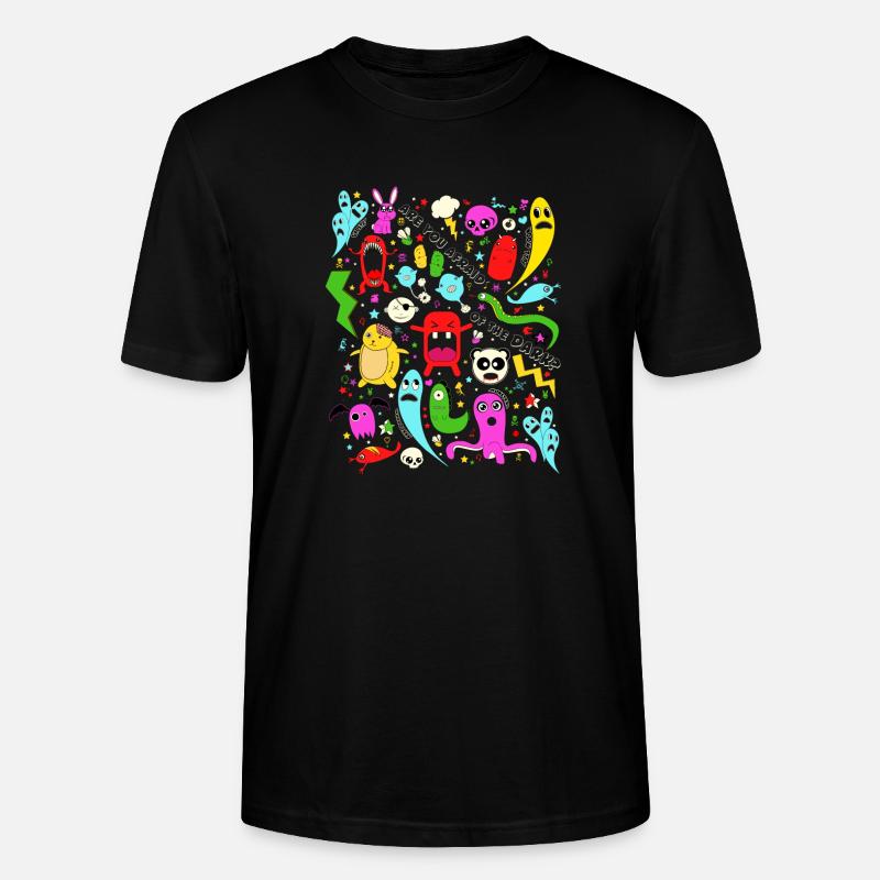 Are you afraid? - Stanley/Stella Unisex Bio-T-Shirt CRAFTER - Schwarz
